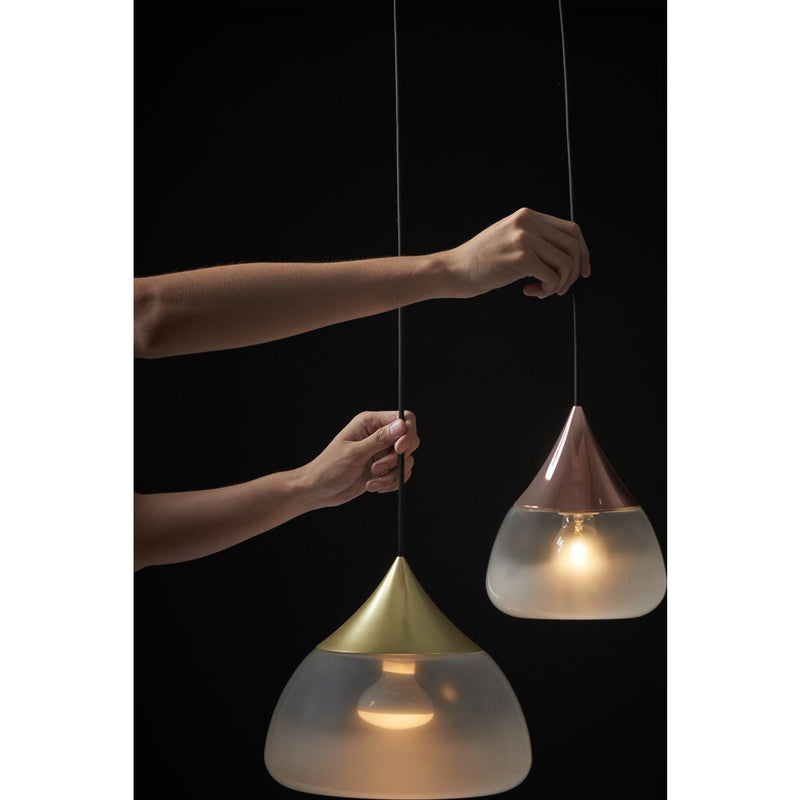 Seed Design Mist Medium Pendant Lamp | Chrome SQ-8997P-CRM