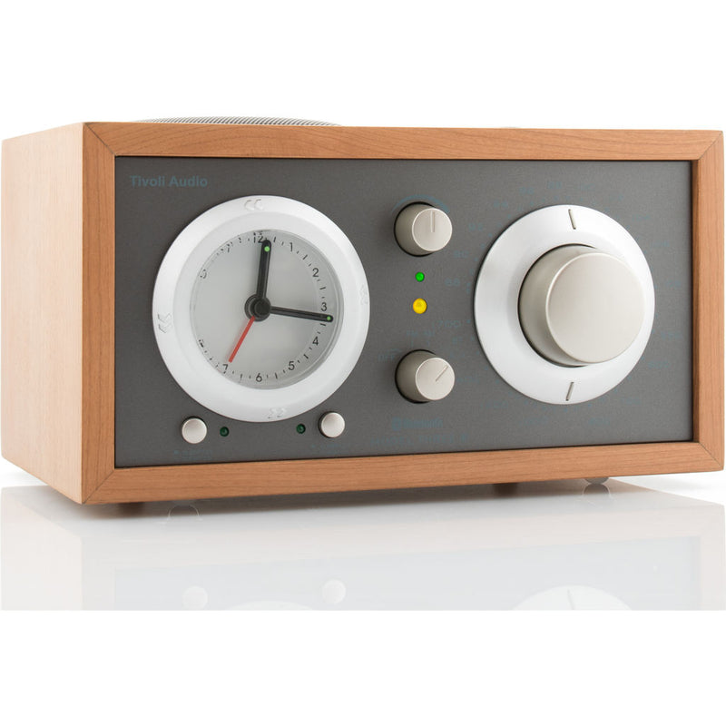 Tivoli Audio Model Three Bluetooth Speaker Clock Radio Taupe Sportique