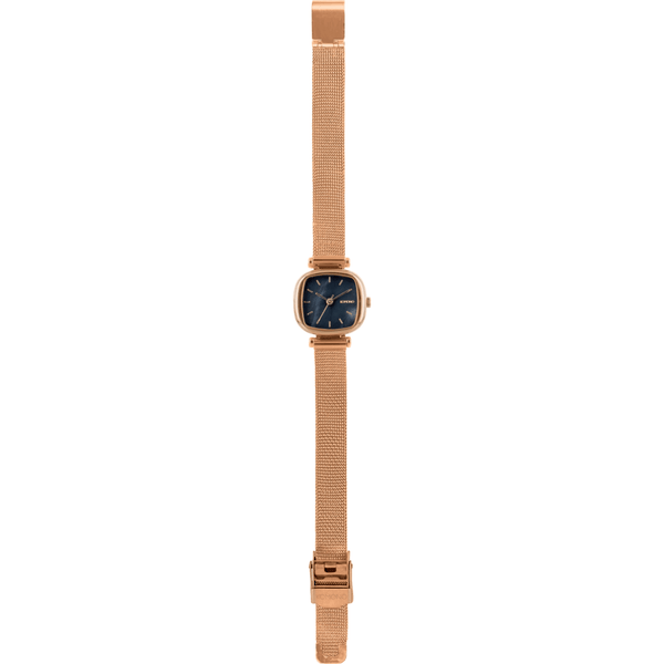 Komono Moneypenny Royale Watch | Rose Gold/Black KOM-W1244