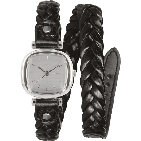 Komono Moneypenny Watch | Woven Black KOM-W1231
