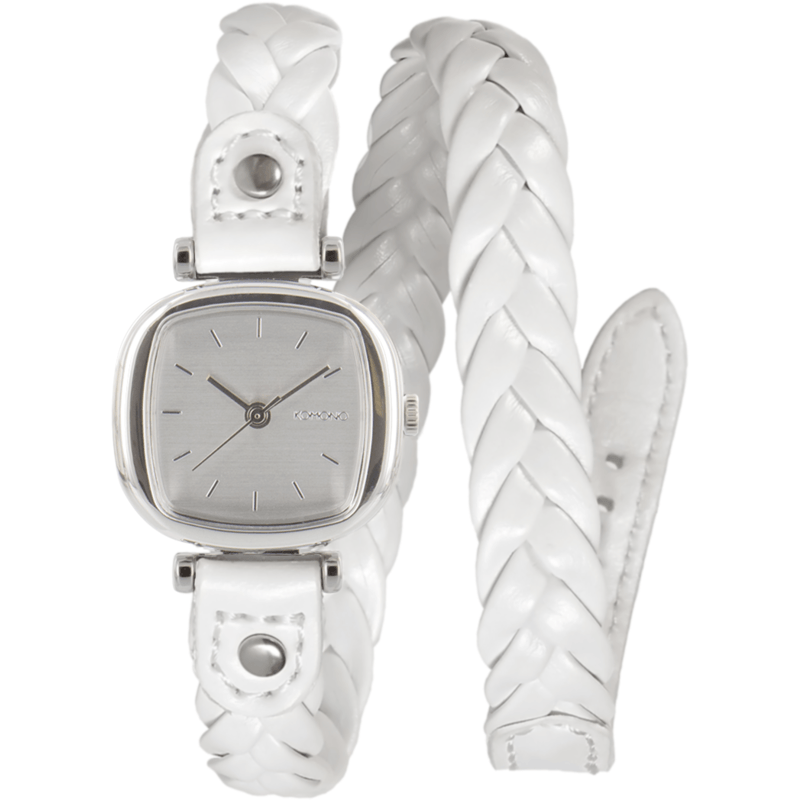 Komono Moneypenny Watch |  Woven White