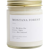 Brooklyn Candle Studio Minimalist Candle | Montana Forest