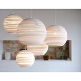 Graypants Scraplight Moon 18 Pendant Light | White 18.0" Diameter GP-1163-UL