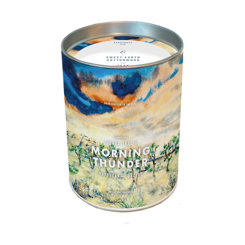 Ethics Supply Co. Organic Scented Candle | Joshua Tree's Morning Thunder