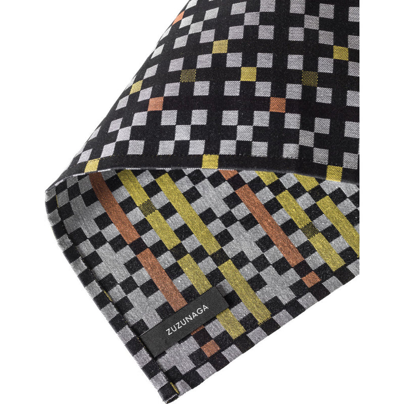 Zuzunaga Mosica Tea Towel | Black