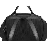 Cote&Ciel Moselle Furrowed Nylon Backpack | Powder Black 28482