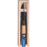 Opinel N.8 Black Steel Folding Pocket Knife | Oak 002172