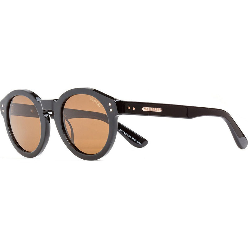 Vestal Naples Sunglasses | Black/Rosegold/Brown Polazrized VVNA006