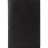 Ezra Arthur Medium Notebook | Jet Top Stitch Nbm05