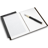 Ezra Arthur Medium  Notebook | Jet Black Nbm11