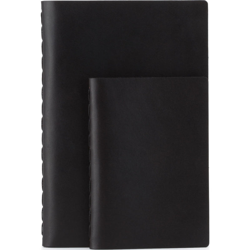 Ezra Arthur Medium  Notebook | Jet Black Nbm11