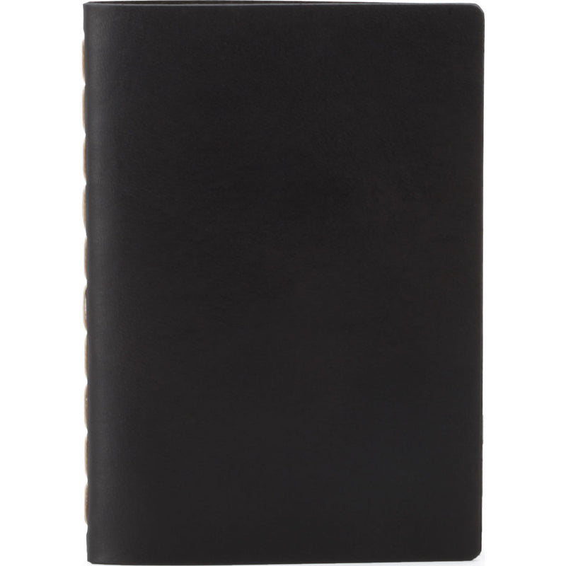 Ezra Arthur Small Notebook | Jet Top Stitch Nbs05