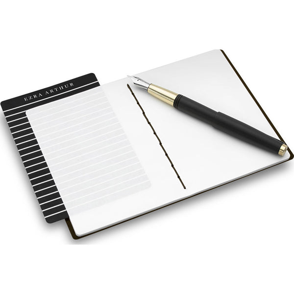 Ezra Arthur Small Notebook | Jet Black Nbs11