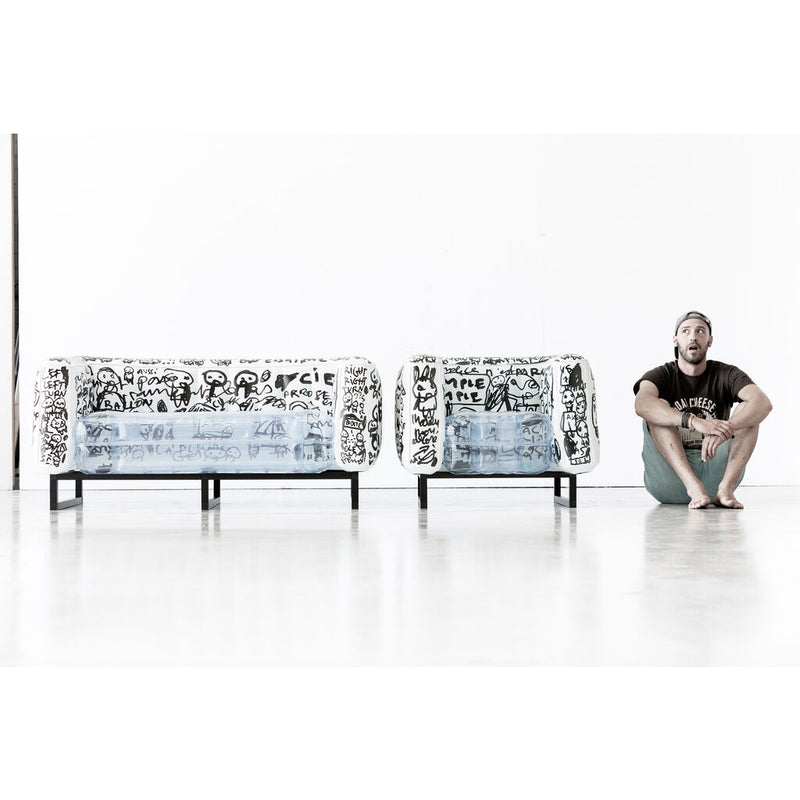 Mojow NEP Limited Edition Armchair | Black/White