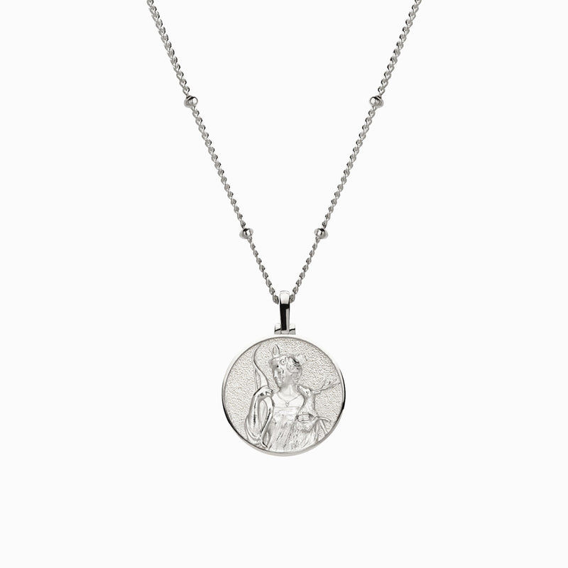 Awe Inspired Mini Artemis Necklace | Standard Saturn Chain