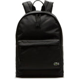 Lacoste Neocroc Canvas Backpack | Black