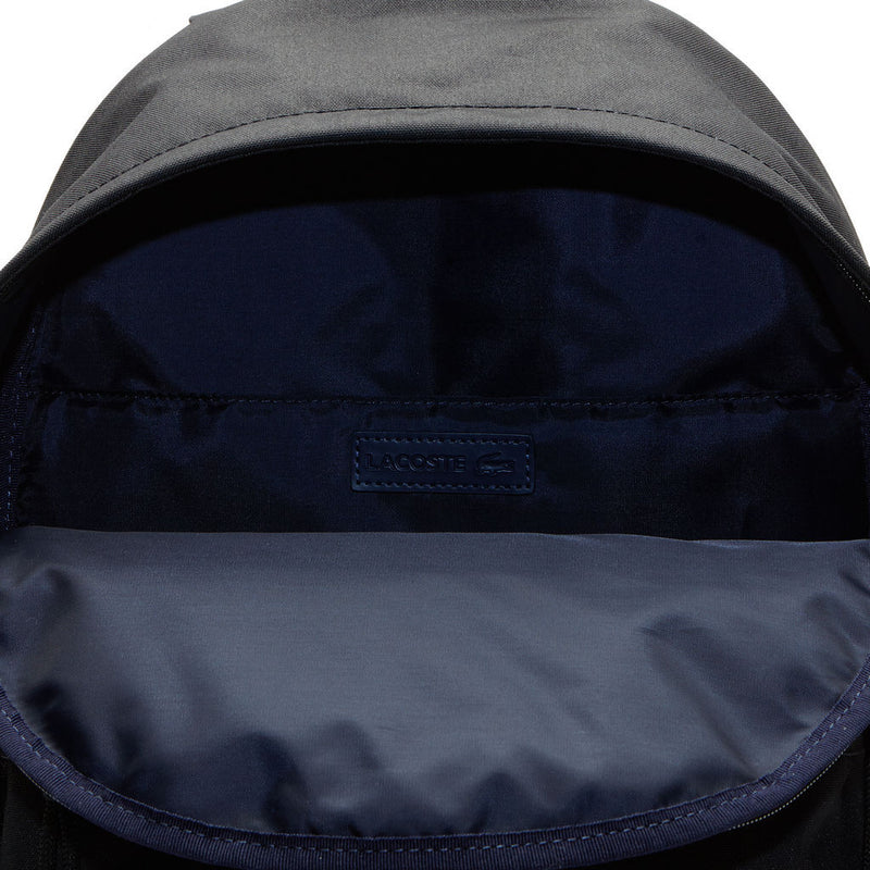 Lacoste Neocroc Canvas Backpack | Black