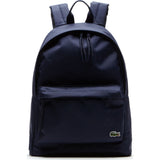 Lacoste Neocroc Canvas Backpack | Navy Blue