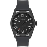Tsovet JPT-NT42 Black & Matte Black Watch | Black Rubber NT331040-45