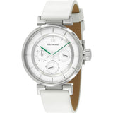 Issey Miyake W-Mini White Watch | White Leather Nyab001Y