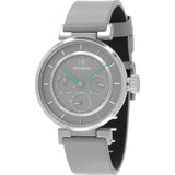Issey Miyake W-Mini Grey Watch | Grey Leather Nyab002Y