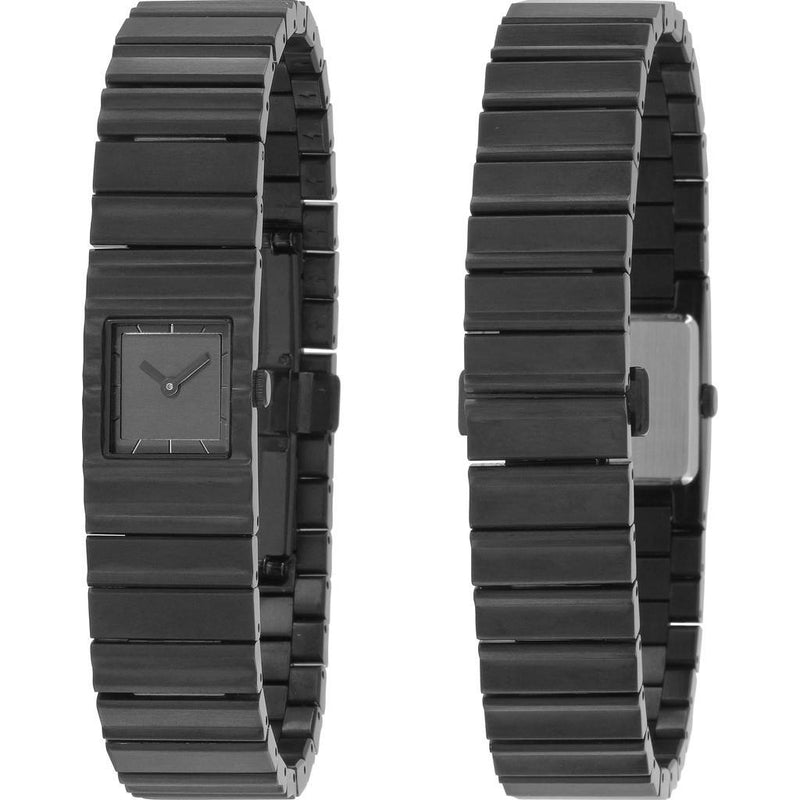 Issey Miyake V Black Hairline Finished Watch Steel Nyac003Y – Sportique