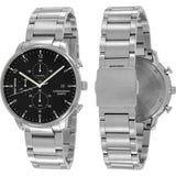 Issey Miyake C Black Chronograph Watch | Steel NYAD001Y