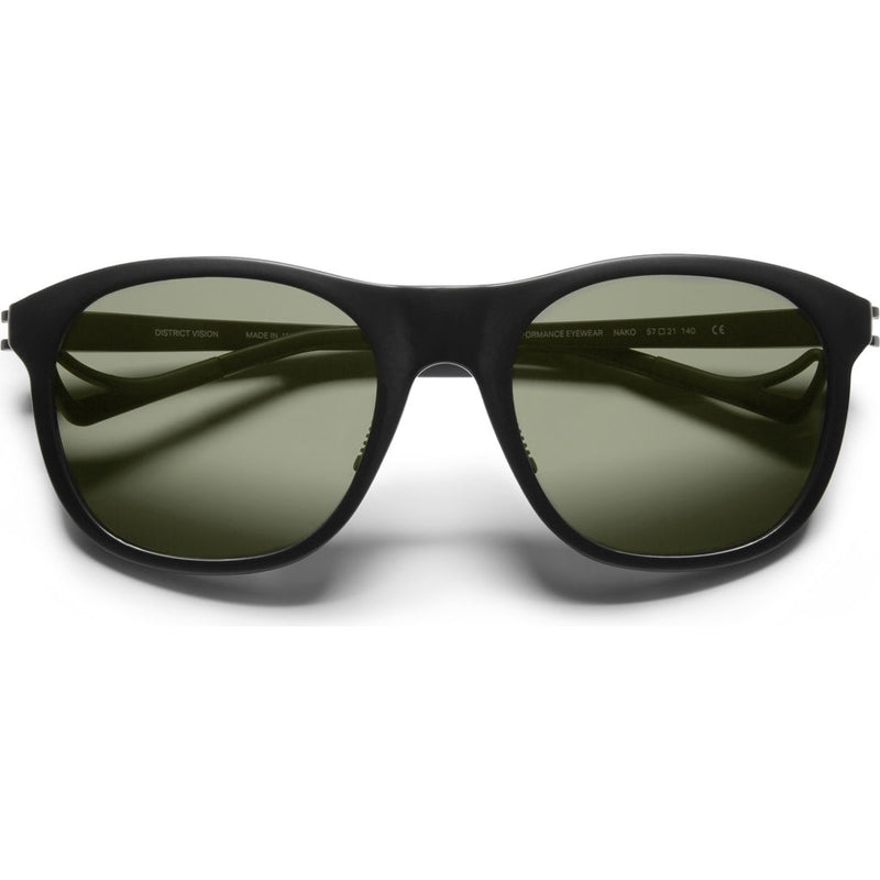 District Vision Nako Black Sunglasses | District Sky G15