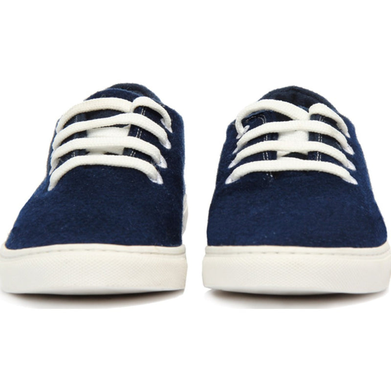 Baabuk Wool Sneaker | Navy Blue/White 37