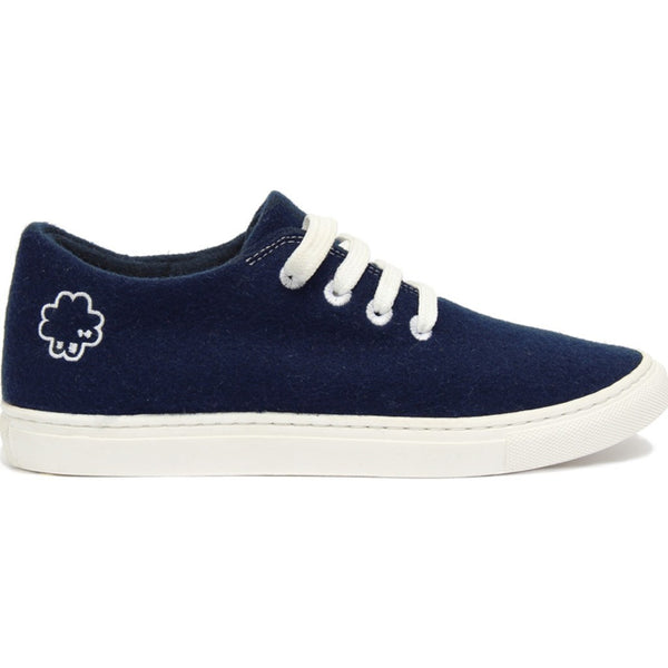 Baabuk Wool Sneaker | Navy Blue/White 38