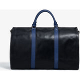 Hook & Albert Project 11 Leather Garment Weekender Bag | Blue