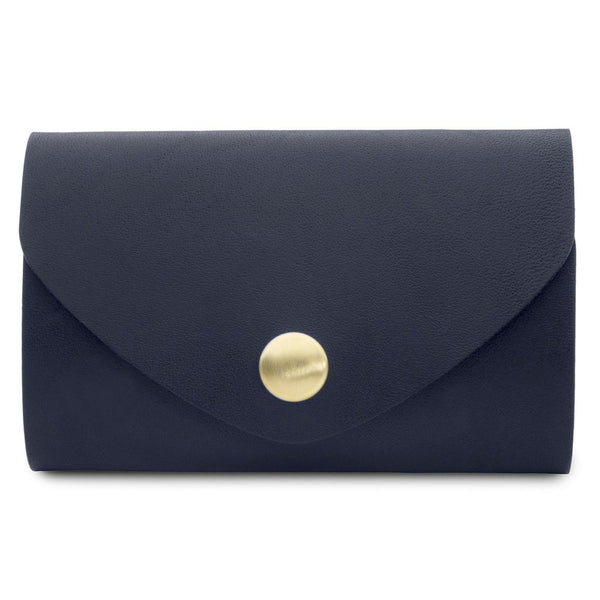 Ezra Arthur Snap Pouch Wallet | Navy EDC223