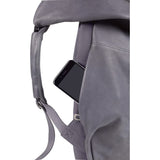 Cote&Ciel Nile Alias Cowhide Leather Backpack | Graphite Grey 28389