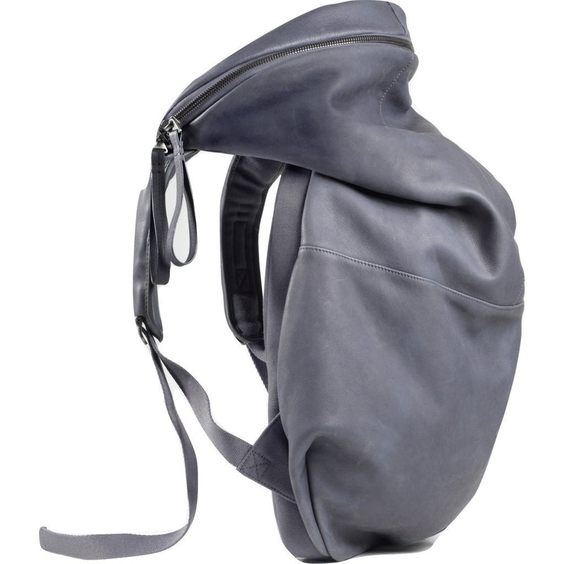 Cote&Ciel Nile Alias Cowhide Leather Backpack | Graphite Grey