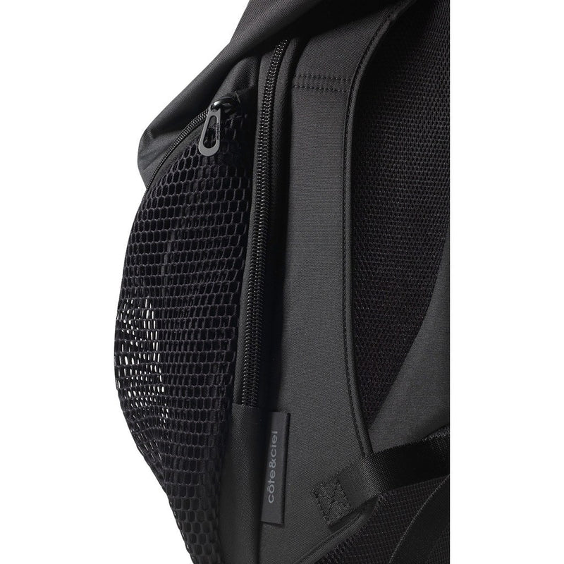 Cote&Ciel Nile Eco Yarn Backpack Black 28471 – Sportique