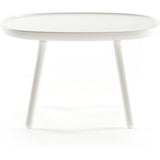 EMKO Na•ve Rectangular Side Table L610 | White Nrec610white