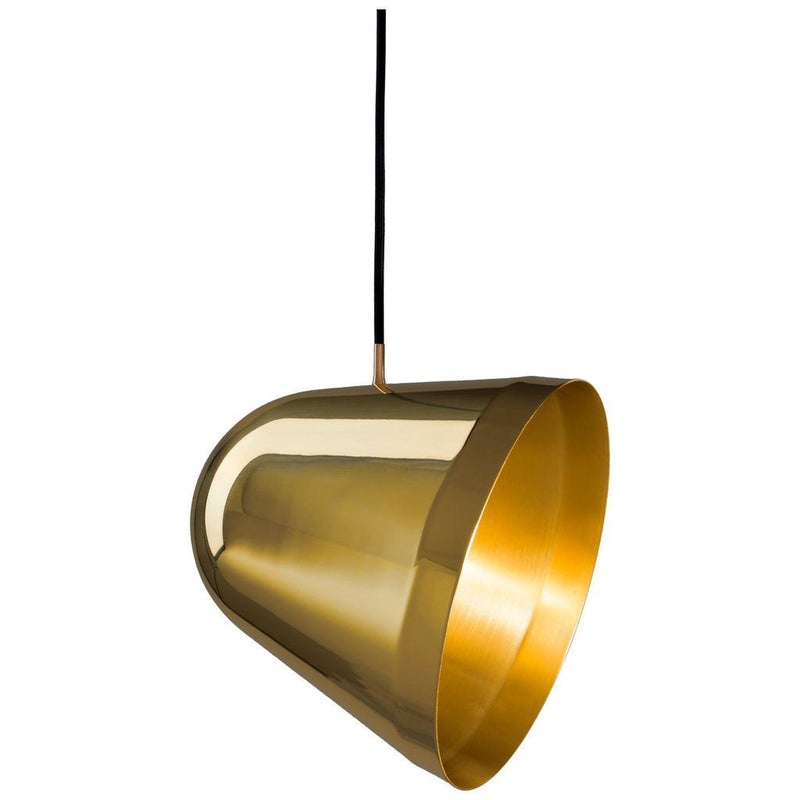 Nyta Large Tilt Pendant Light | Polished Brass NY-TLT-LBR