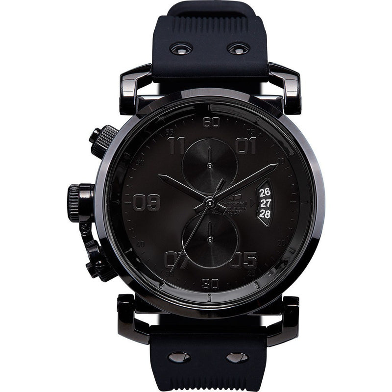 Vestal Uss Observer Chrono Watch | Black/Polished OBCS014
