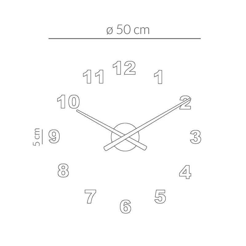 Nomon OJ Mini Wall Clock | Polystyrene