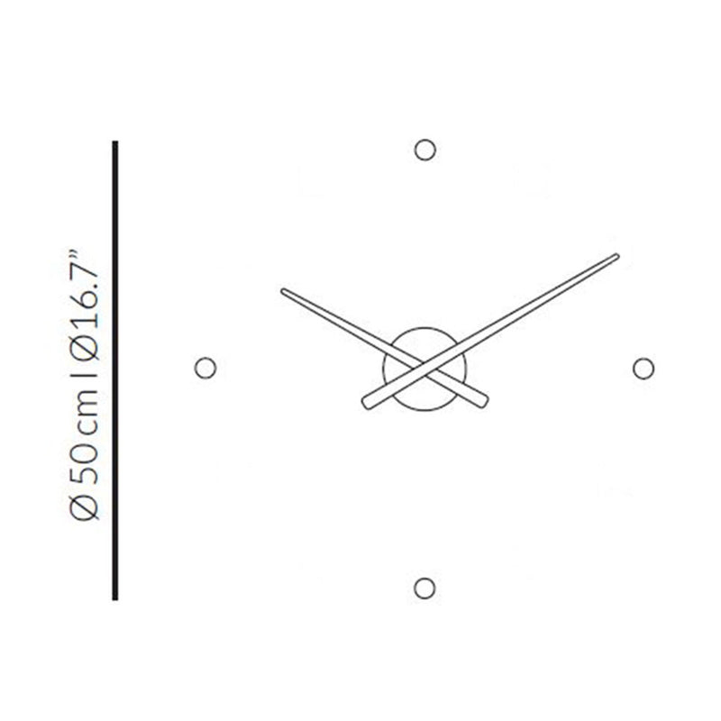 Nomon OJ Mini Wall Clock | Polystyrene