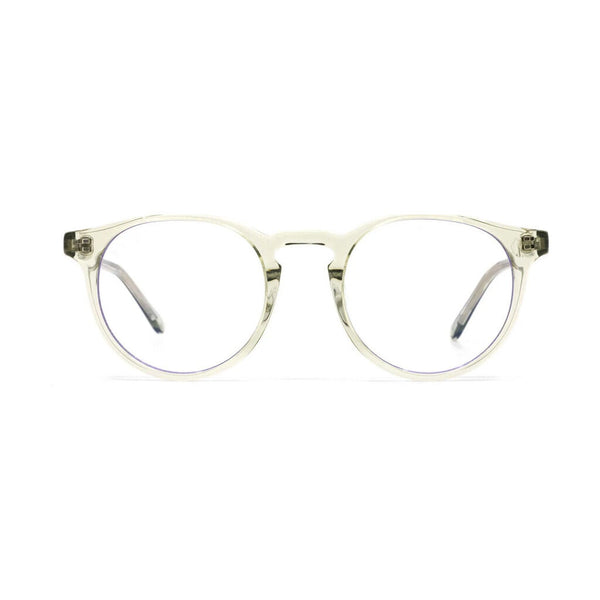 Diff Eyewear Sawyer Blue Light Sunglasses | Olive Crystal