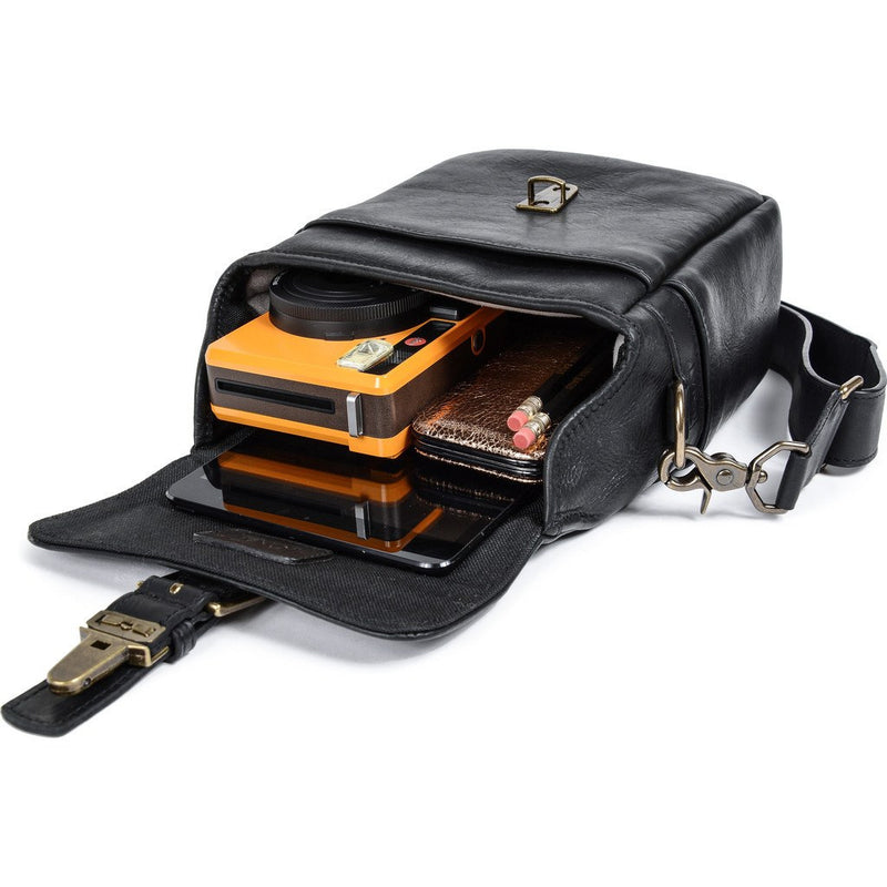 ONA Leather Bond Street Bag | Black ONA5-064LBL