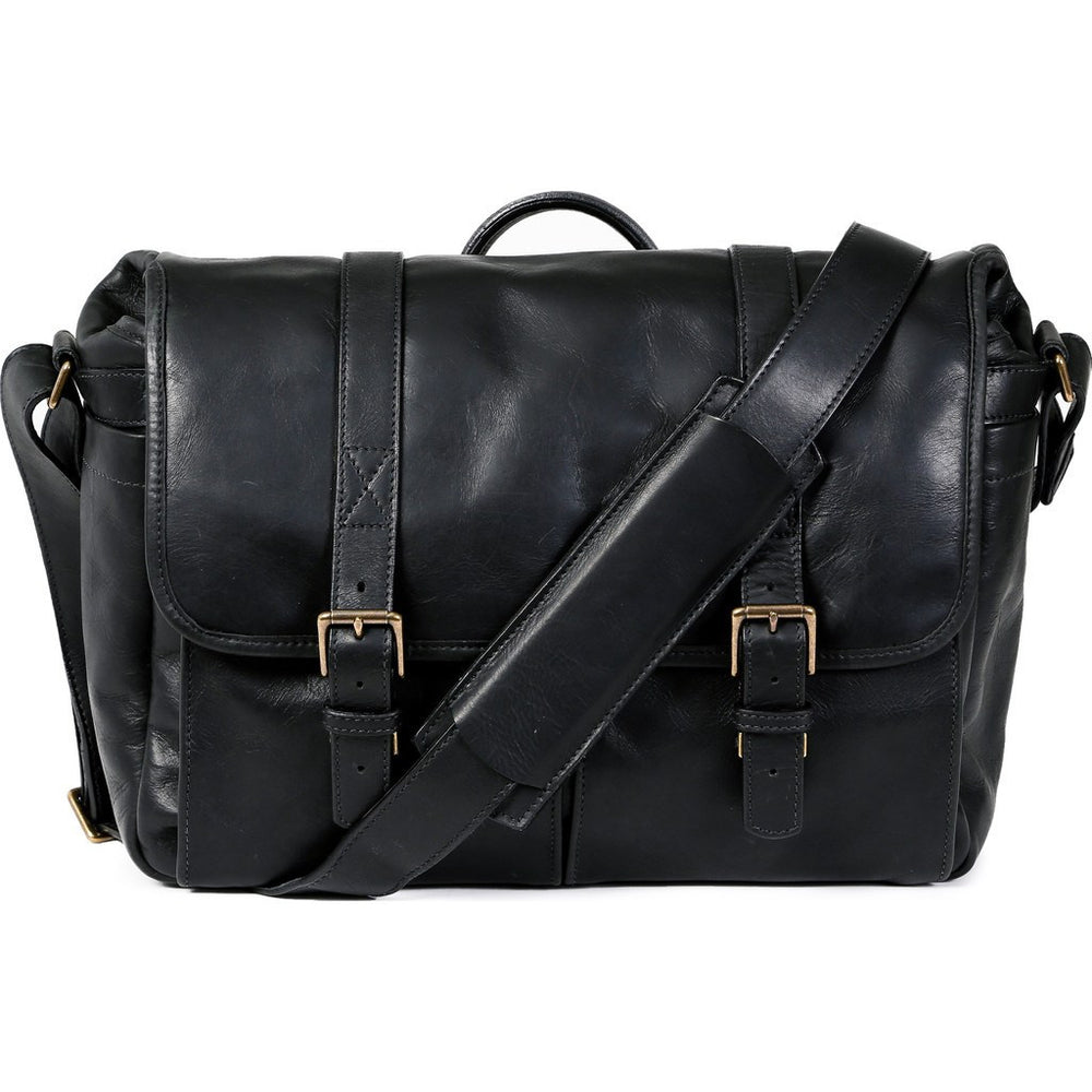 ONA Brixton Camera Messenger Bag Black Leather ONA 5-013LBL