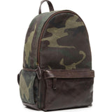 ONA Clifton Camera Backpack | Camouflage Waxed Canvas/Leather