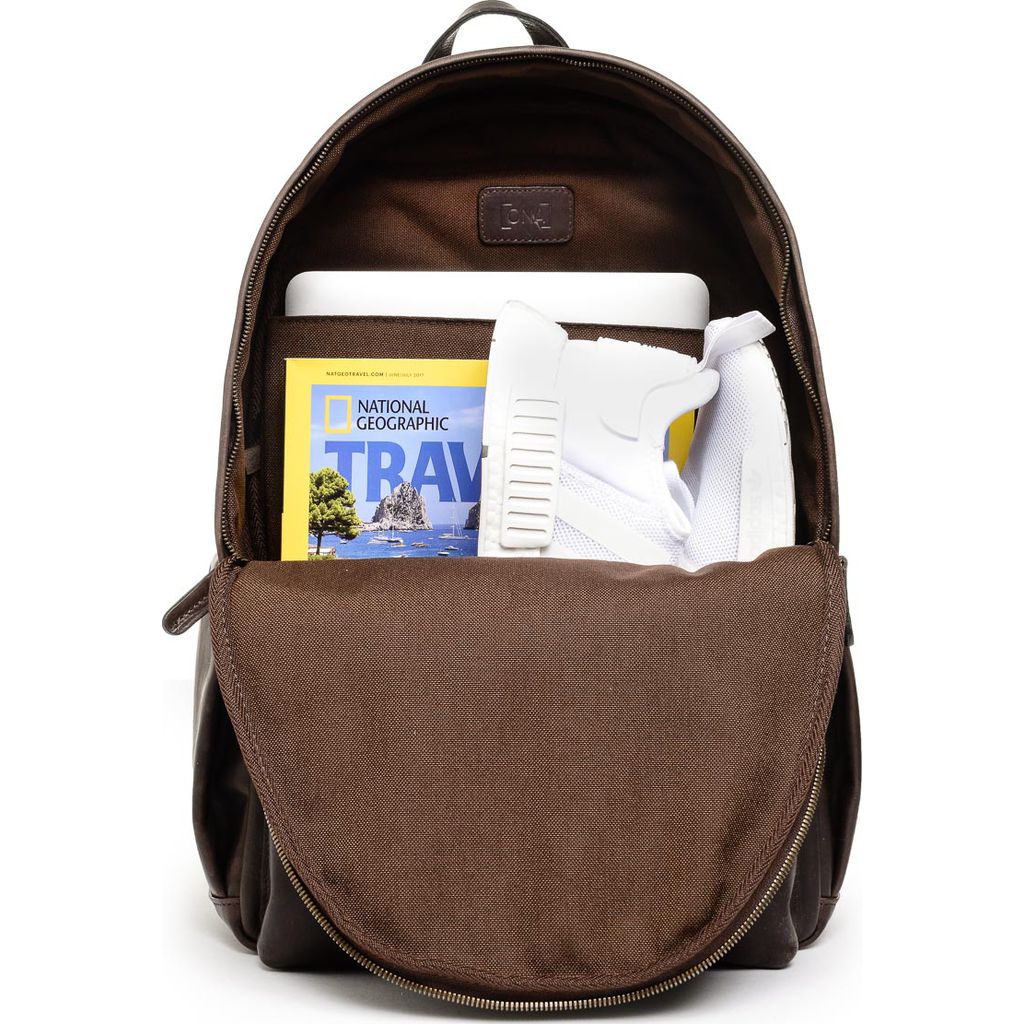 ONA Clifton Camera Backpack Dark Truffle Leather – Sportique