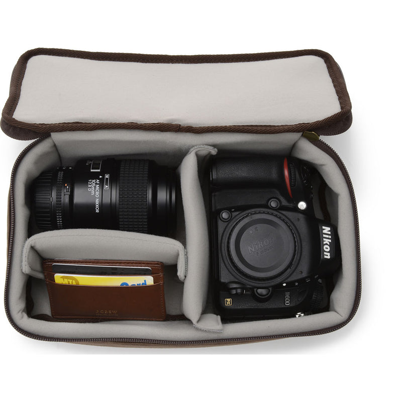 ONA Clifton Camera Backpack Dark Truffle Leather – Sportique