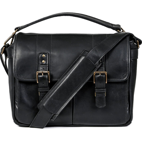 ONA Prince Street Camera Messenger Bag | Black Leather ONA 5-024LBL