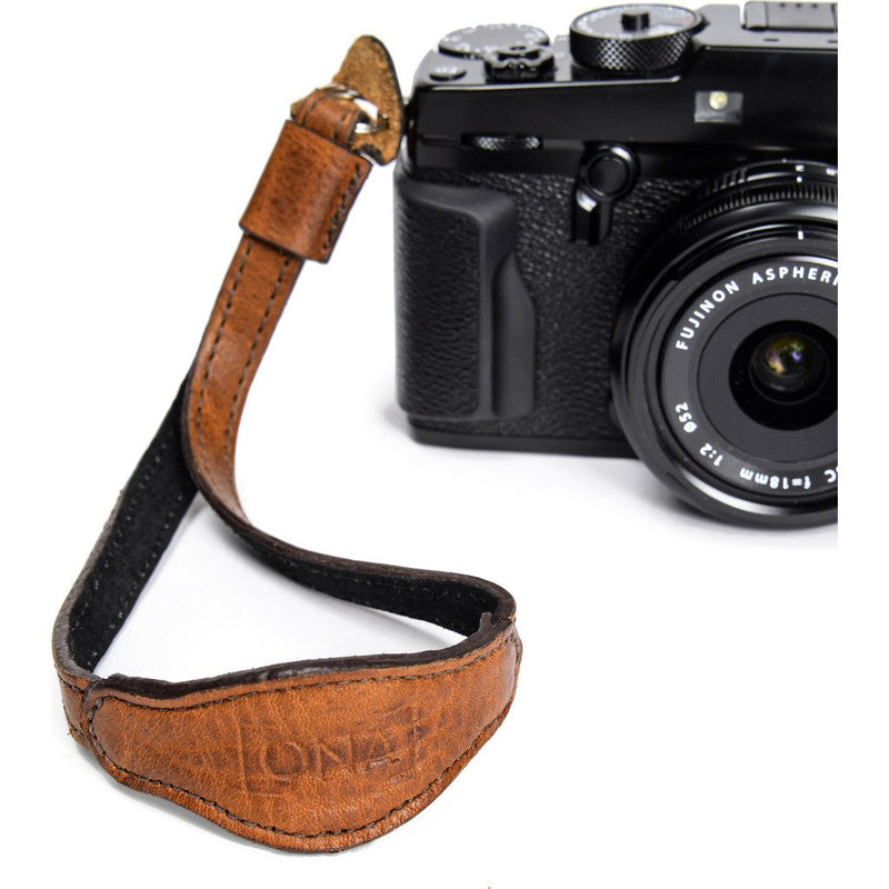 ONA Camera Wrist Strap | Antique Cognac ONA5-062LBR