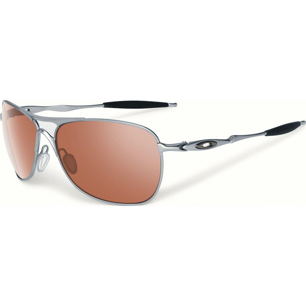 Oakley Iconic Crosshair Polished Chrome Sunglasses VR28 Black