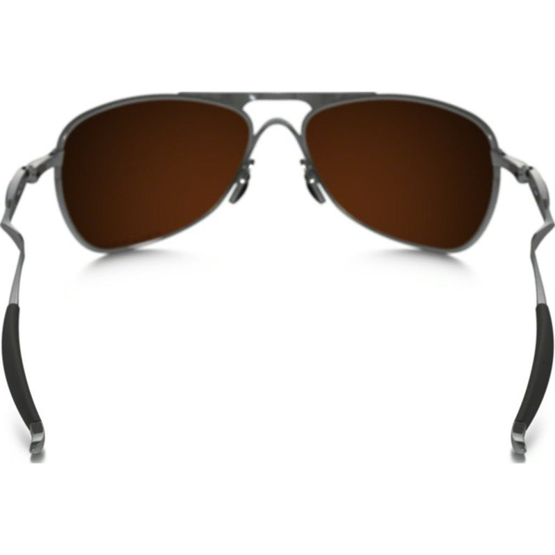 Oakley Iconic TI Crosshair Titanium Sunglasses | Tungsten Iridium Polarized OO6014-01